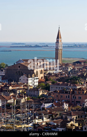 Blick auf die Kirche Chiesa di San Francesco Dell Vigna, Venedig, Venezia, Veneto, Italien, Europa Stockfoto