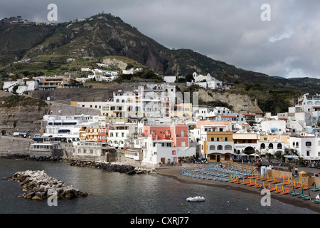 Dorf von Sant ' Angelo, Angeln, Serrara Fontana, Insel Ischia, Golf von Neapel, Kampanien, Süditalien, Italien, Europa Stockfoto