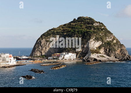 Dorf von Sant ' Angelo, Angeln, Serrara Fontana, Insel Ischia, Golf von Neapel, Kampanien, Süditalien, Italien, Europa Stockfoto