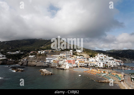 Dorf von Sant ' Angelo, Angeln, Serrara Fontana, Insel Ischia, Golf von Neapel, Kampanien, Süditalien, Italien, Europa Stockfoto