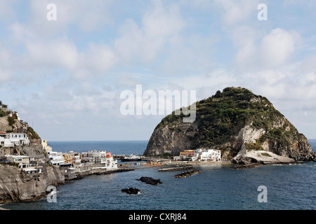 Dorf von Sant ' Angelo, Angeln, Serrara Fontana, Insel Ischia, Golf von Neapel, Kampanien, Süditalien, Italien, Europa Stockfoto