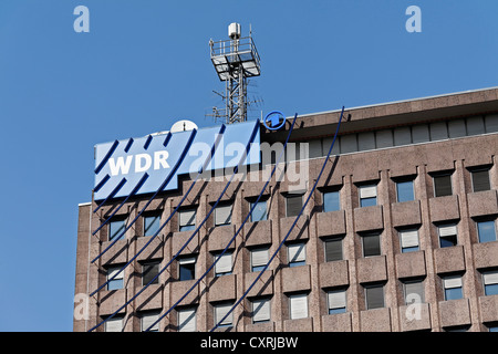 WDR-Archivhaus Gebäude, Westdeutscher Rundfunk, deutsche öffentliche Rundfunkanstalt, Köln, Nordrhein-Westfalen Stockfoto