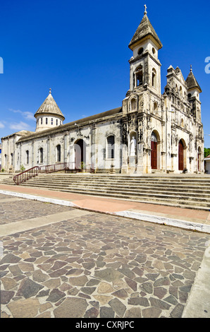 Die Kirche Iglesia de Guadalupe aus 1624-1626, Granada, Nicaragua, Mittelamerika Stockfoto