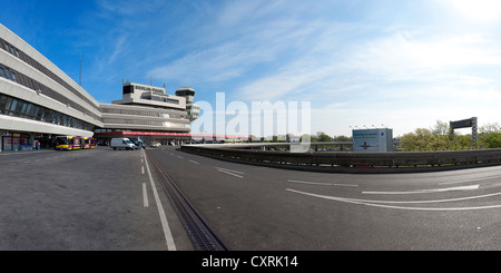 Panoramablick über Flughafen - Tegel "Otto Lilienthal", 38 Jahre, bevor die endgültige Schließung im Juni 2012 Stockfoto