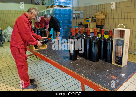 Italien, Lombardei, Valtellina, Chiuro, Casa Vinicola Nino Negri, Nino Negri Weingut Stockfoto