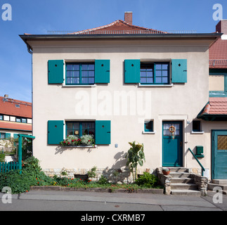 Die Gartenstadt Hellerau Wohnviertel, Dresden, Sachsen, Deutschland, Europa, PublicGround Stockfoto