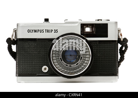 Jahrgang 1970 Olympus Trip 35 Kompaktkamera "point and shoot" (1967-1984) Stockfoto