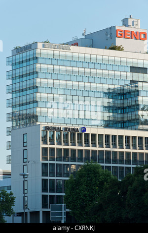 GENO-Haus, Gebäude der Genossenschaft Württemberg, Stuttgart, Baden-Württemberg, Deutschland, Europa Stockfoto