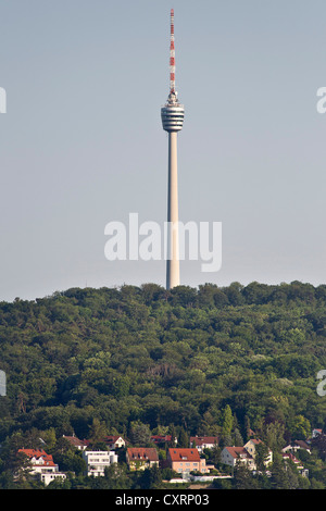 Fernsehturm in Stuttgart-Degerloch, Baden-Württemberg, Deutschland, Europa Stockfoto