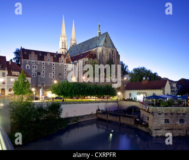 Waidhaus, Kirche St. Peter und Paul, Görlitz, Oberlausitz, Lusatia, Sachsen, Deutschland, Europa, PublicGround Stockfoto