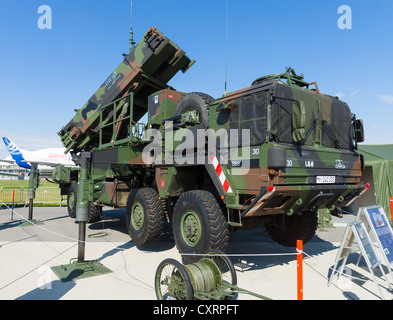 Die MIM-104 Patriot ist ein Boden-Luft-(SAM) Raketensystem (Luftwaffe) Stockfoto