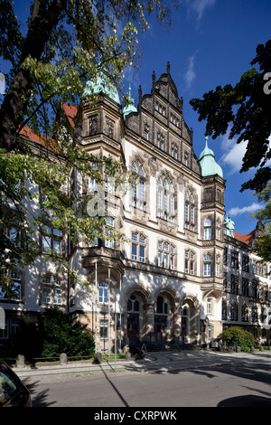 Landgericht und District Court, Bautzen, Budysin, Oberlausitz, Lusatia, Sachsen, Deutschland, Europa, PublicGround Stockfoto