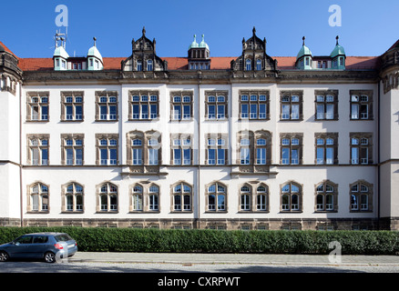 Landgericht und District Court, Bautzen, Budysin, Oberlausitz, Lusatia, Sachsen, Deutschland, Europa, PublicGround Stockfoto