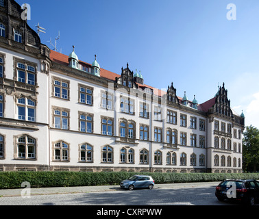 Landgericht und District Court, Bautzen, Budysin, Oberlausitz, Lusatia, Sachsen, Deutschland, Europa, PublicGround Stockfoto