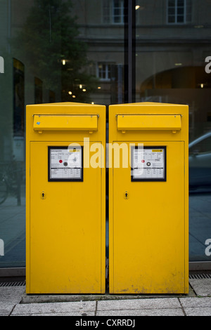 Briefkästen, Königstraße, Stuttgart, Baden-Württemberg, Deutschland, Europa Stockfoto