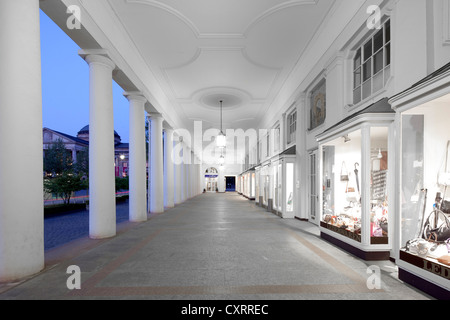 Theater-Kolonnaden, Hessischen Staatstheater, Bowling Green, Wiesbaden, Hessen, Deutschland, Europa Stockfoto