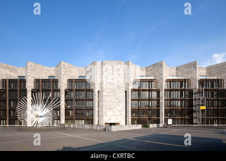 Rathaus, Stadtrat, Architekt Arne Jacobsen, Mainz, Rheinland-Pfalz, PublicGround Stockfoto