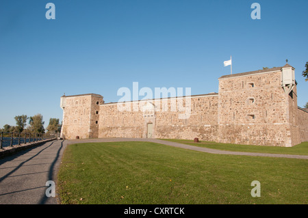 Historische Stätte Fort Chambly Chambly Montérégie Region Kanada Stockfoto