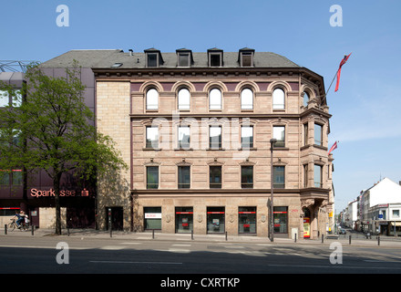 Firmensitz der Mainzer Sparkasse Sparkasse, Mainz, Rheinland-Pfalz, Deutschland, Europa, PublicGround Stockfoto