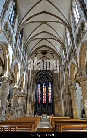 Katholische Kirche St. Paul, Paulskirche Kirche, neugotischen Architektur, München, Bayern Stockfoto