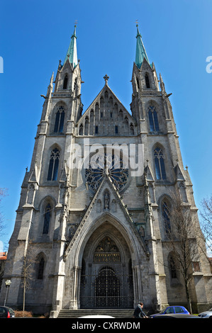 Katholische Kirche St. Paul, Paulskirche Kirche, neugotischen Architektur, München, Bayern, Deutschland, Europa Stockfoto