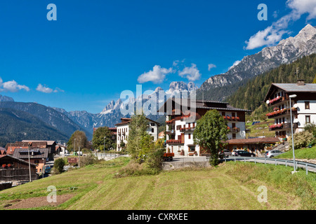 Auronzo di Cadore, Dolomiten, Italien, Europa Stockfoto