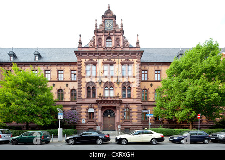 Justizpalast Frankfurt am Main, Gebäude A, Oberlandesgericht, Landgericht, Abteilung der Staatsanwaltschaft des Bezirks Stockfoto