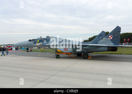 Mehrzweck-Kämpfer der polnischen Luftwaffe Mikoyan MiG-29 Stockfoto