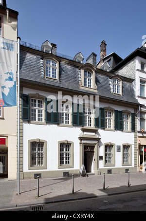 Karl-Marx-Haus, dem Geburtsort von Karl Marx, Karl-Marx-Museum, Trier, Rheinland-Pfalz, Deutschland, Europa, PublicGround Stockfoto