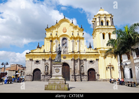 San Francisco Kirche, Popayán, Hauptstadt des Departamento de Cauca, Kolumbien, Lateinamerika, Südamerika Stockfoto