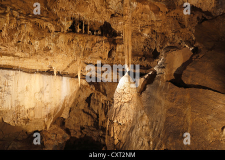 Höhle Tropfsteinhöhle Lurgrotte, Semriach, Steiermark, Österreich, Europa Stockfoto