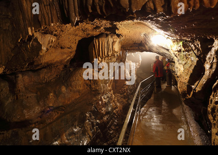 Höhle Tropfsteinhöhle Lurgrotte, Semriach, Steiermark, Österreich, Europa Stockfoto