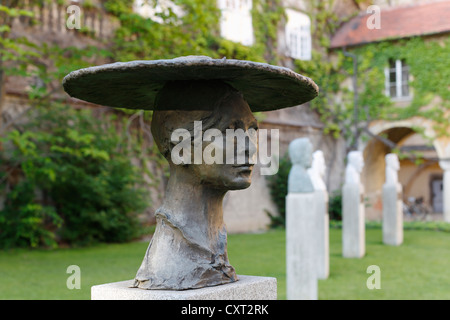 Büste von Anna Plochl, steirische Galerie Ehrengast auf der Burg, Graz, Steiermark, Austria, Europe Stockfoto