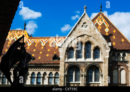 Gebäude der National Archives Budapest Ungarn Stockfoto