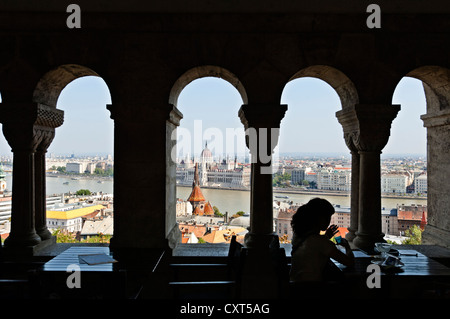 Blick auf Budapest Stockfoto