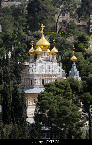 Maria-Magdalena-Kirche, Jerusalem, Israel, Naher Osten Stockfoto