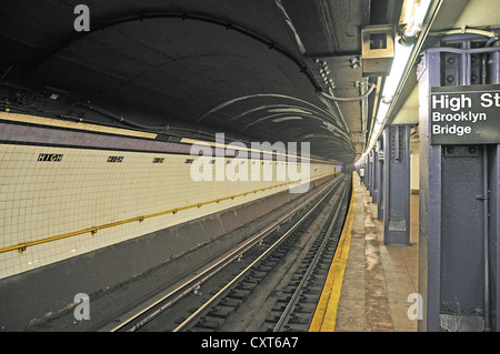 U-Bahn, u-Bahn, Manhattan, New York City, USA, Nordamerika, Amerika, PublicGround Stockfoto