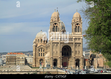 Cathédrale De La Major, Kathedrale von Marseille, Marseille, Département Bouches du Rhône, Région Provence-Alpes-Côte d ' Azur Stockfoto