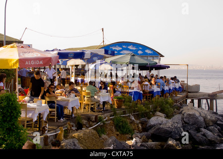 Ägypten, Istanbul, Prinzeninseln (Türk. Adalar) Im Marmarameer, Büyükada ist Die Grösste der Inseln Und Beliebter Ausflugsort. Stockfoto