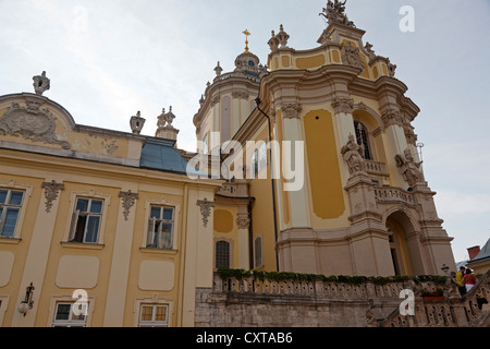 St. Georgs-Kathedrale, Lviv, Ukraine Stockfoto