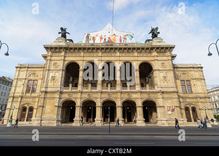 Staatsoper, Wien, Europa Stockfoto
