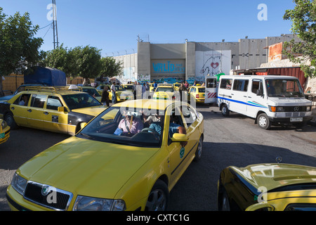 Rachels Kreuzung israelischen Checkpoint, Bethlehem, Palästina Stockfoto