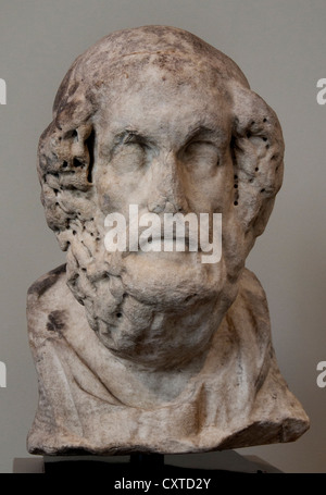 Homer Caetani Roman kopieren 2 Cent AD von einem griechischen original1 - 2 Cent BC Homeros Ilias Odyssee griechischen epischen Dichter Griechenland Autor Stockfoto