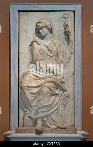 Allegorische Figur, Marmorrelief 1672 Francois Girardon (Französisch, Troyes 1628–1715 Paris)146 cm France Metropolitan Museum of Art, New York City, USA Stockfoto