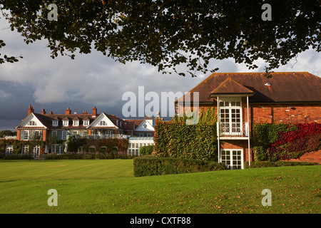 Chewton Glen Hotel & Spa, New Milton, New Forest, Hampshire, Großbritannien im September Stockfoto