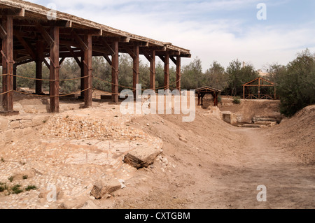 Kirche zu Taufstätte, Bethany über dem Jordanien, Jordanien Stockfoto