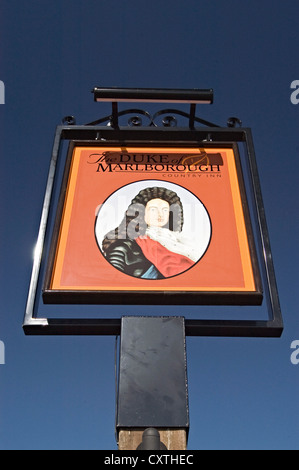 Herzog von Marlborough Woodstock Oxfordshire Pub und hotel Stockfoto