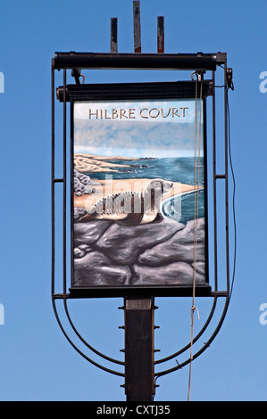 die Hilbre Gericht Pub bar West kirby Stockfoto