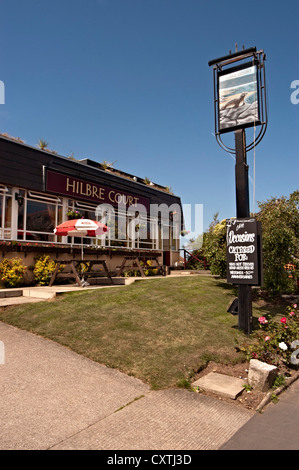 die Hilbre Gericht Pub bar West kirby Stockfoto