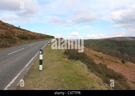 Hufeisen-Pass in der Nähe von Llangollen, Denbighshire, North Wales, Wales, Vereinigtes Königreich, Europa Stockfoto